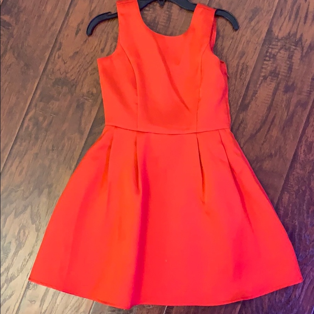 Beautiful red dress for girls